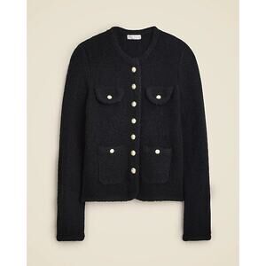 J. Crew Textured Sweater Lady Jacket